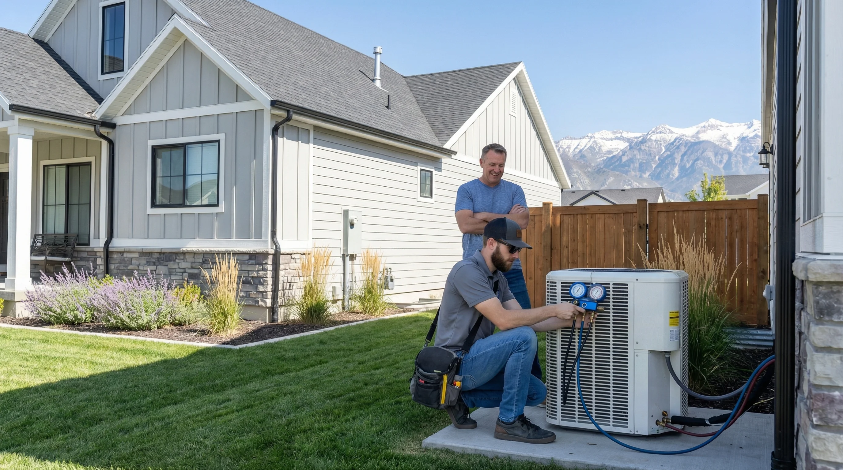 First Hot Week in Utah: AC Checks to Do Before the Rush - Air Express HVAC field note