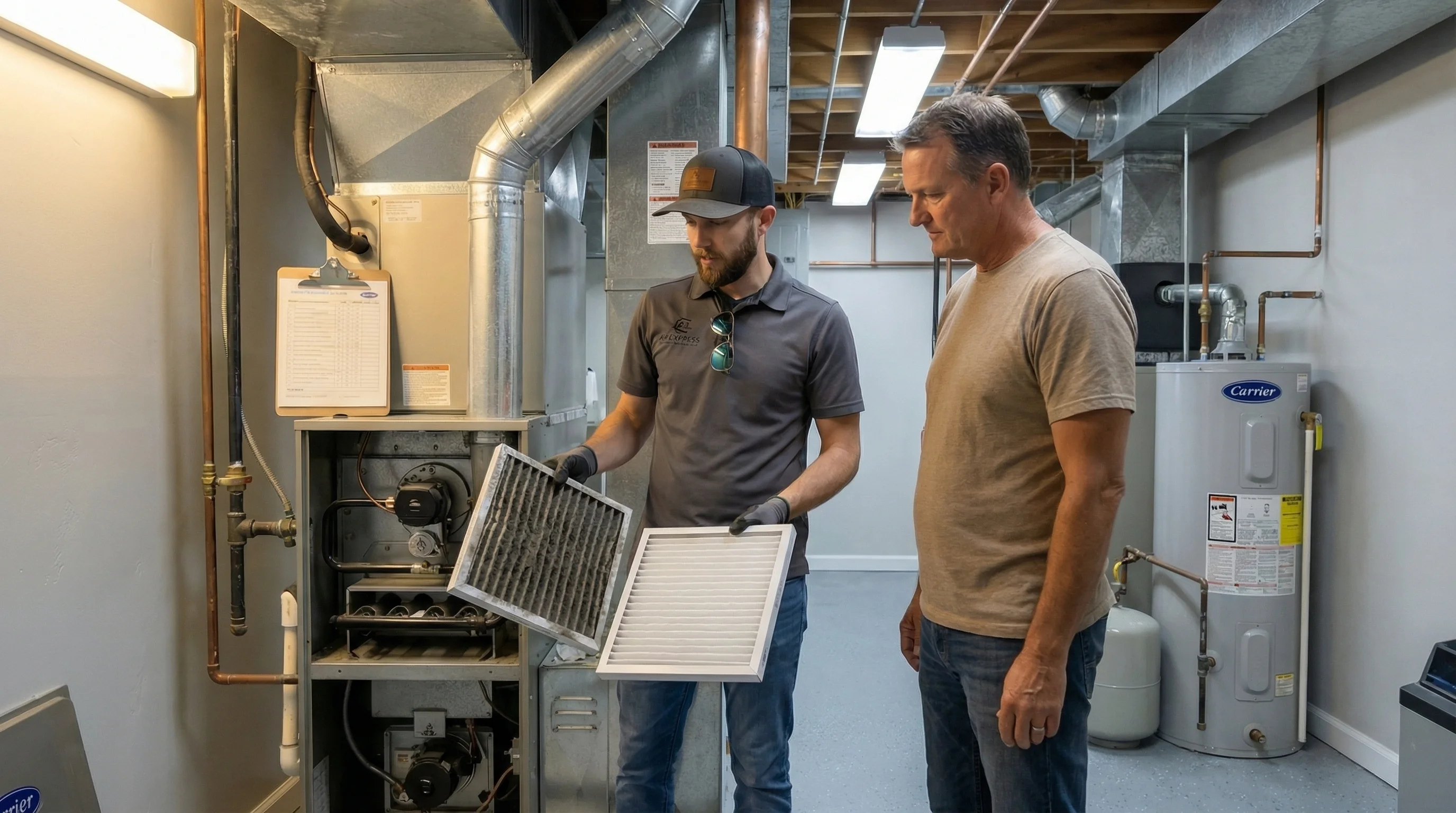 Wildfire Smoke Days in Utah: How to Use Your HVAC System Wisely - Air Express HVAC field note